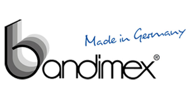 Bandimex Logo mit dem Schriftzug "Made in Germany"